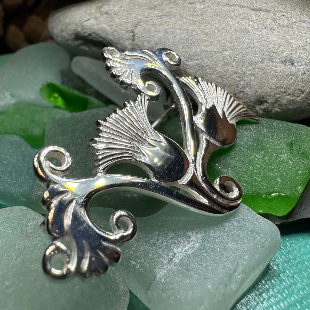 Shetland Isles Thistle Brooch - Handmade in Scotland | Brooch | Wiccan Center