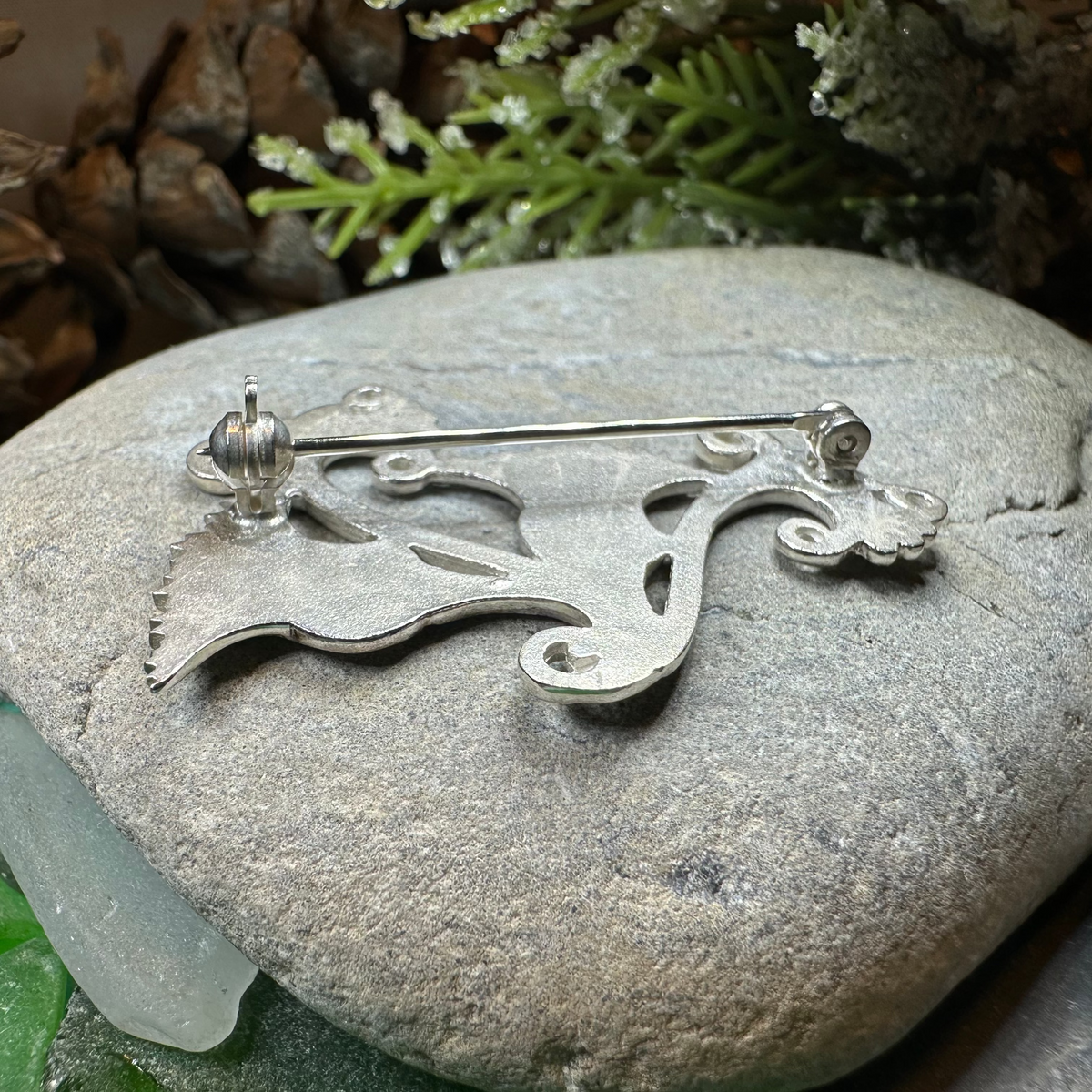 Shetland Isles Thistle Brooch - Handmade in Scotland | Brooch | Wiccan Center