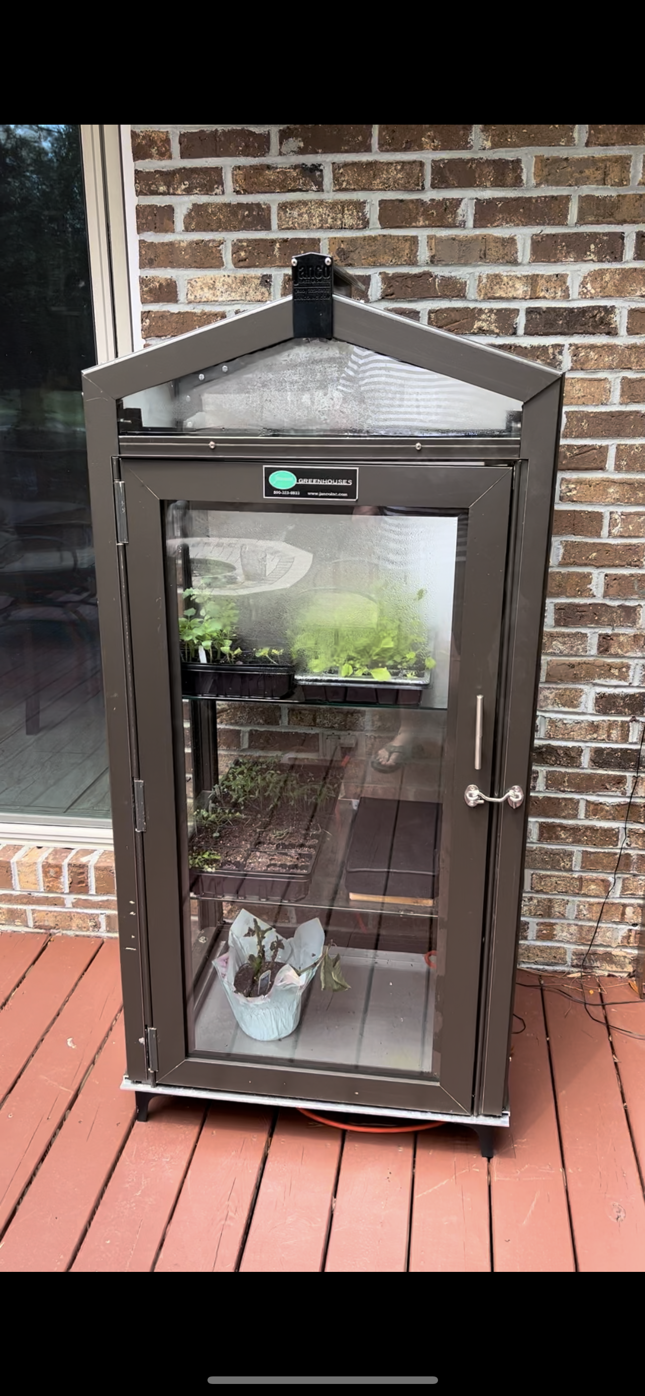 Indoor/Outdoor Garden Cabinet | Greenhouse | Wiccan Center