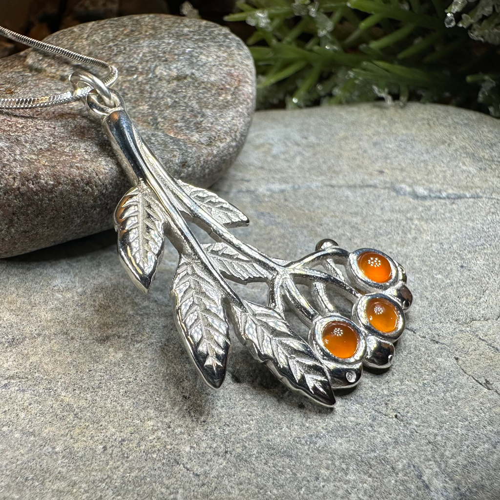 Rowan Tree of Life Necklace - Handmade in Scotland | Pendant | Wiccan Center
