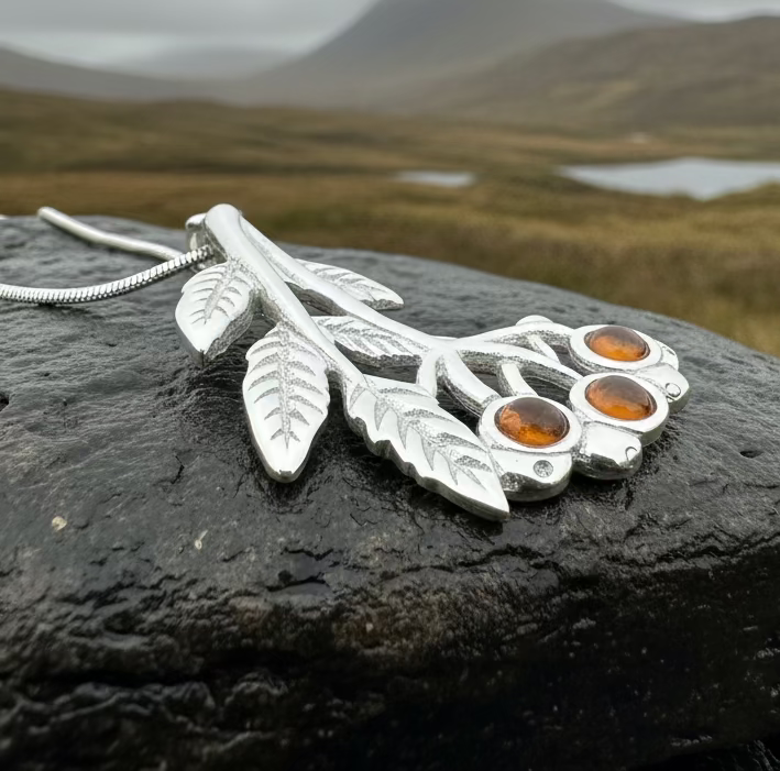 Rowan Tree of Life Necklace - Handmade in Scotland | Pendant | Wiccan Center