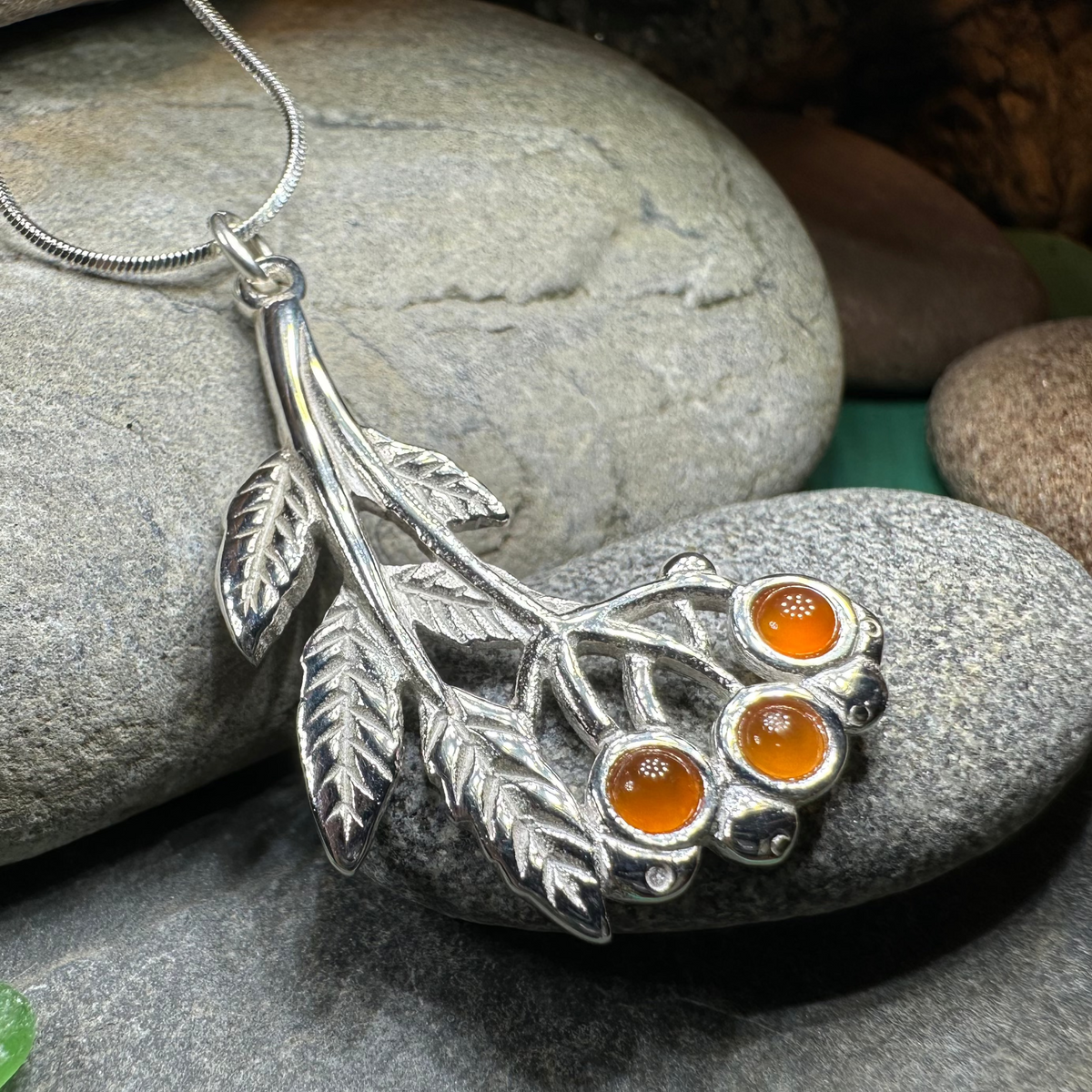 Rowan Tree of Life Necklace - Handmade in Scotland | Pendant | Wiccan Center