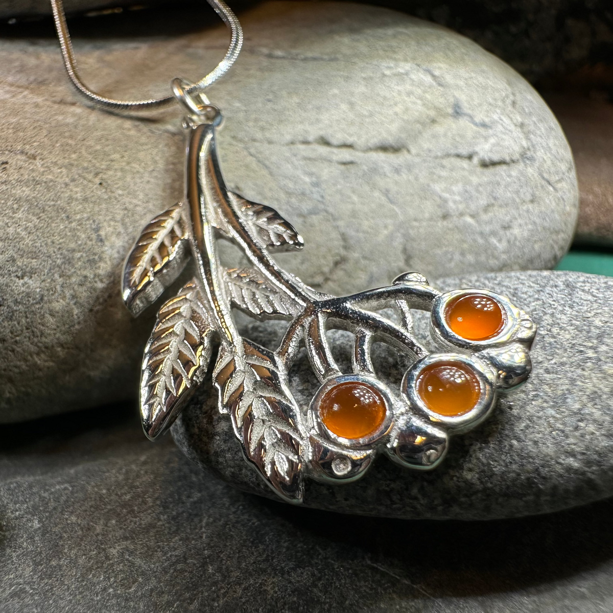 Rowan Tree of Life Necklace - Handmade in Scotland | Pendant | Wiccan Center