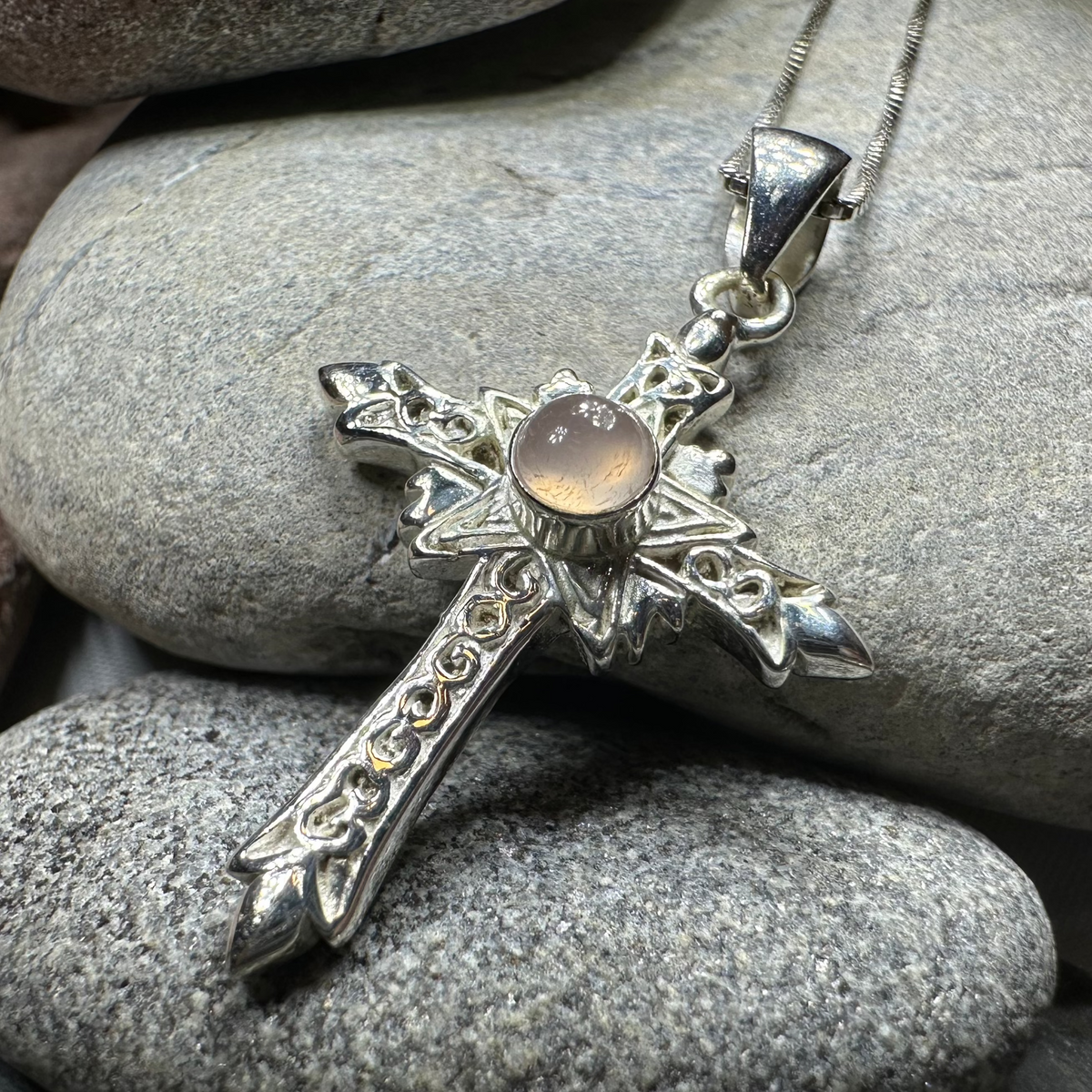 Dedication Celtic Cross Necklace | Pendant | Wiccan Center