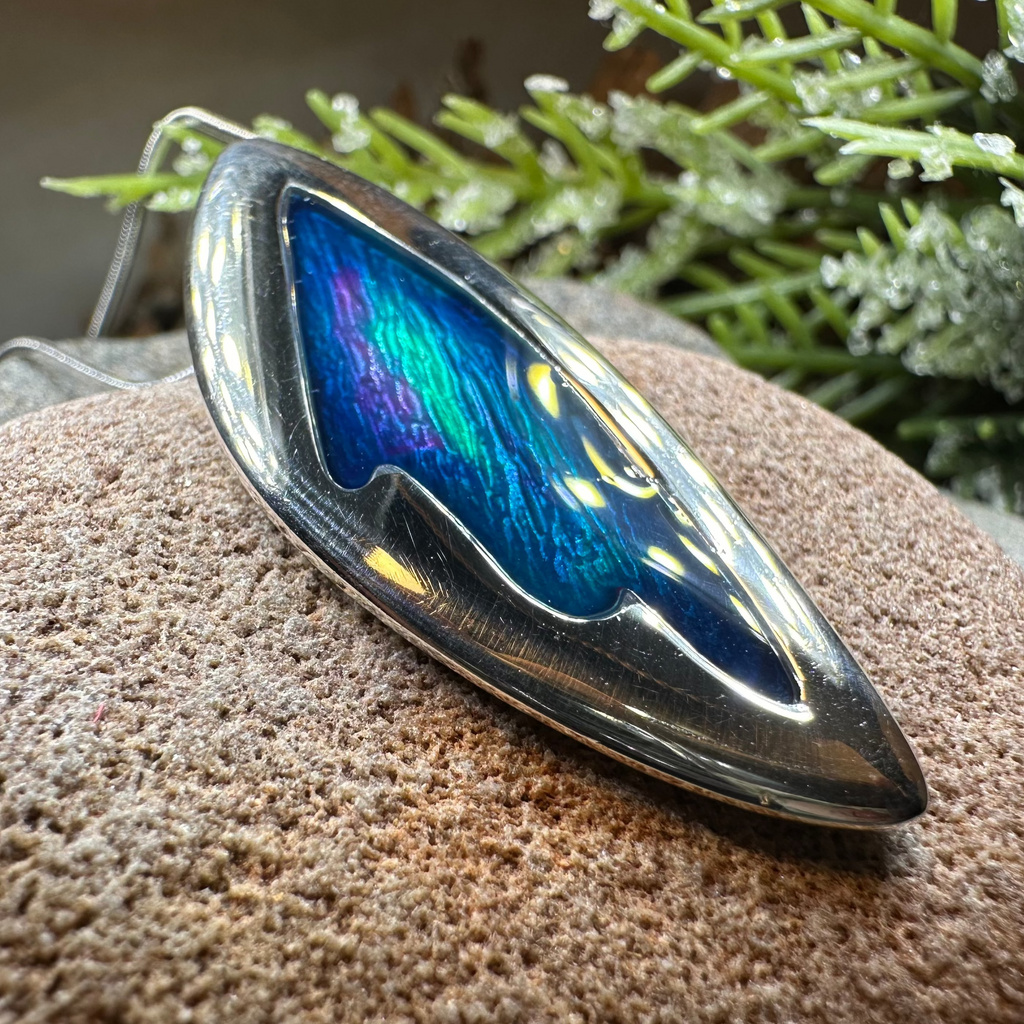 Northern Lights Necklace - Handmade in Scotland | Pendant | Wiccan Center