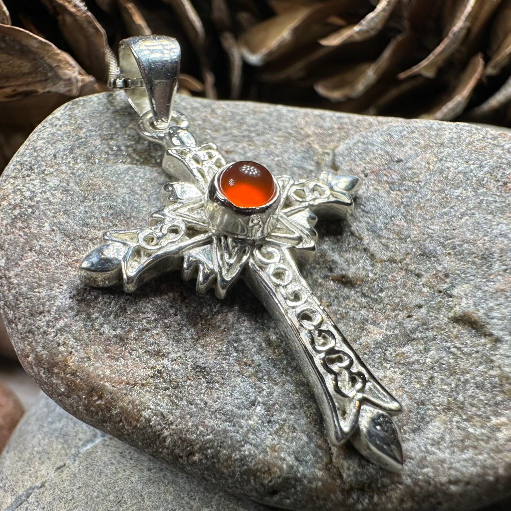 Dedication Celtic Cross Necklace | Pendant | Wiccan Center