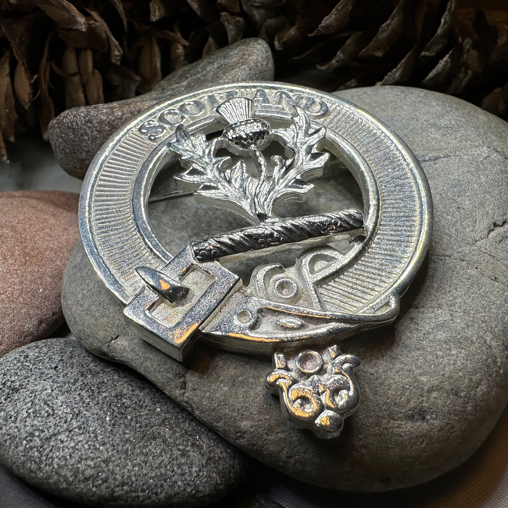 Scotland Thistle Brooch - Handmade in Scotland | Brooch | Wiccan Center