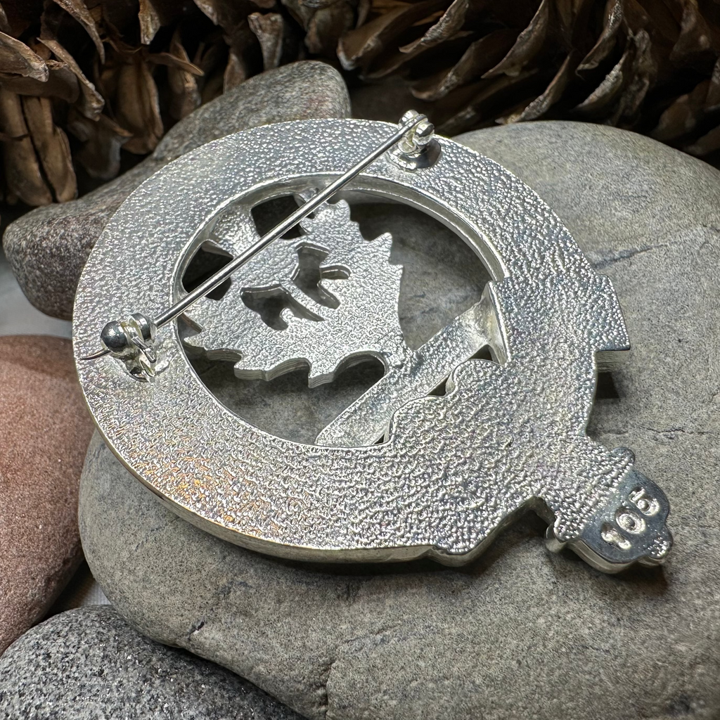 Scotland Thistle Brooch - Handmade in Scotland | Brooch | Wiccan Center