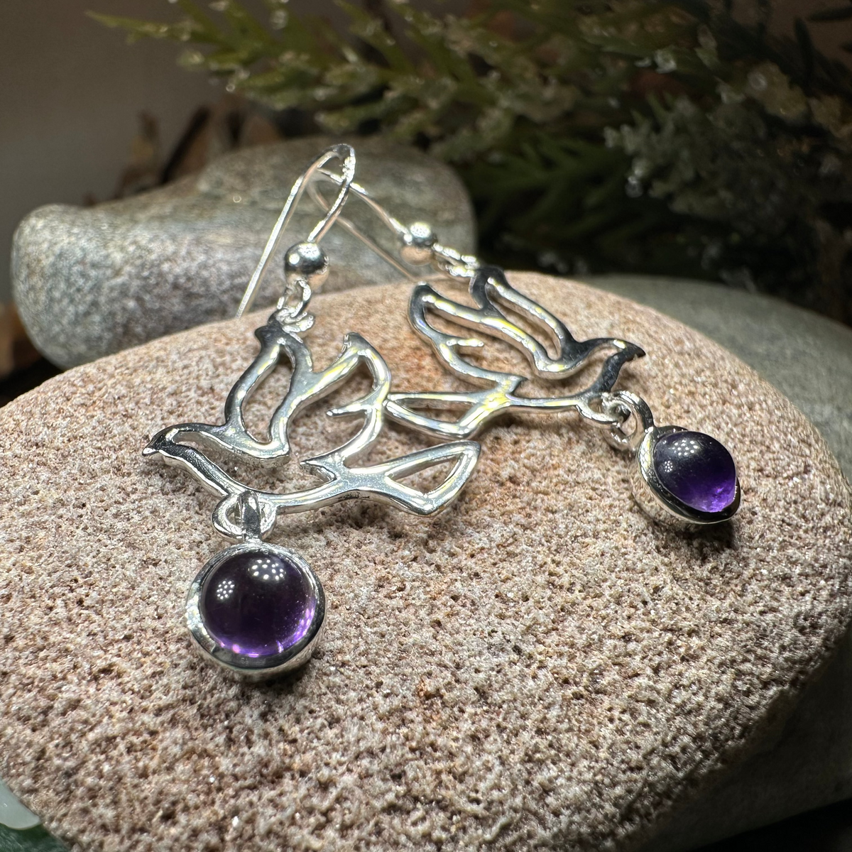 Forever Dove Earrings | Dangle Earrings | Wiccan Center