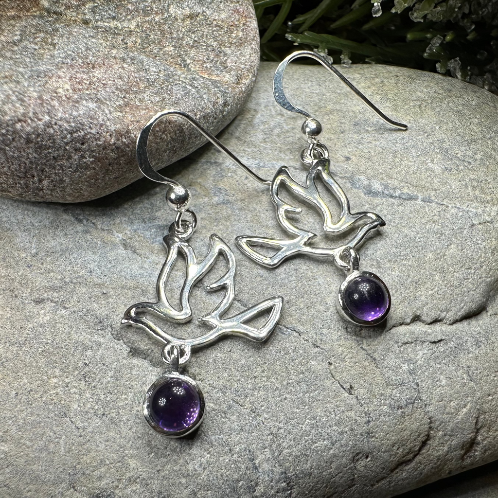 Forever Dove Earrings | Dangle Earrings | Wiccan Center