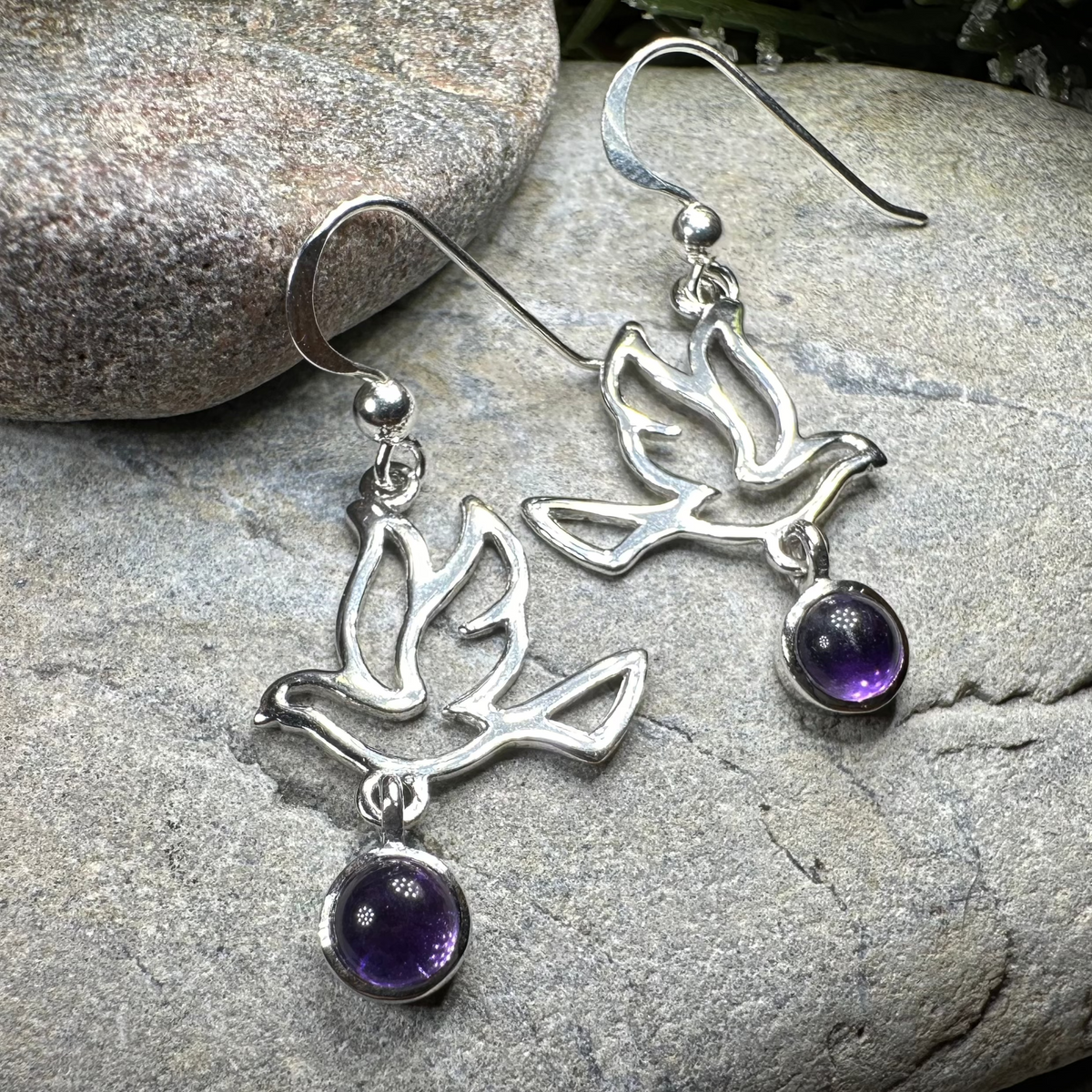 Forever Dove Earrings | Dangle Earrings | Wiccan Center