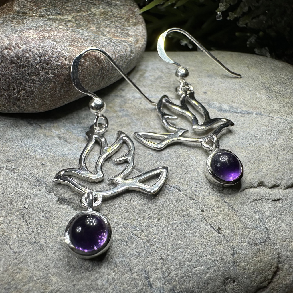 Forever Dove Earrings | Dangle Earrings | Wiccan Center
