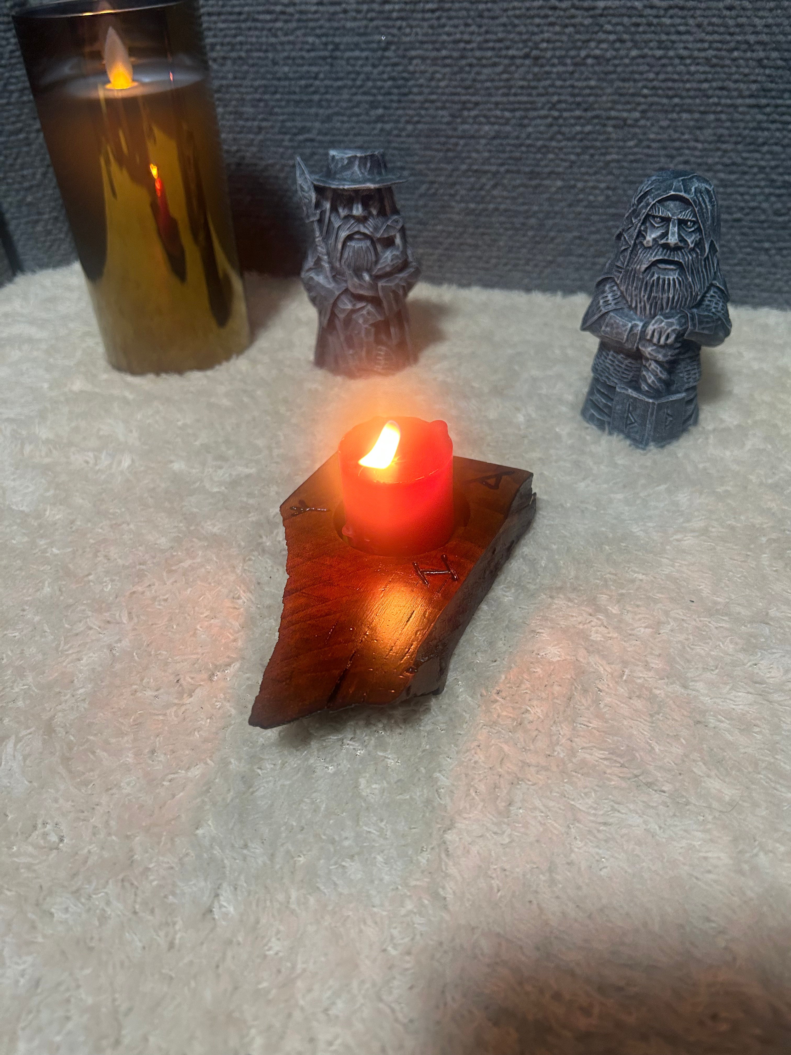 Viking Votive: Triple Protection | Table Top Decor | Wiccan Center