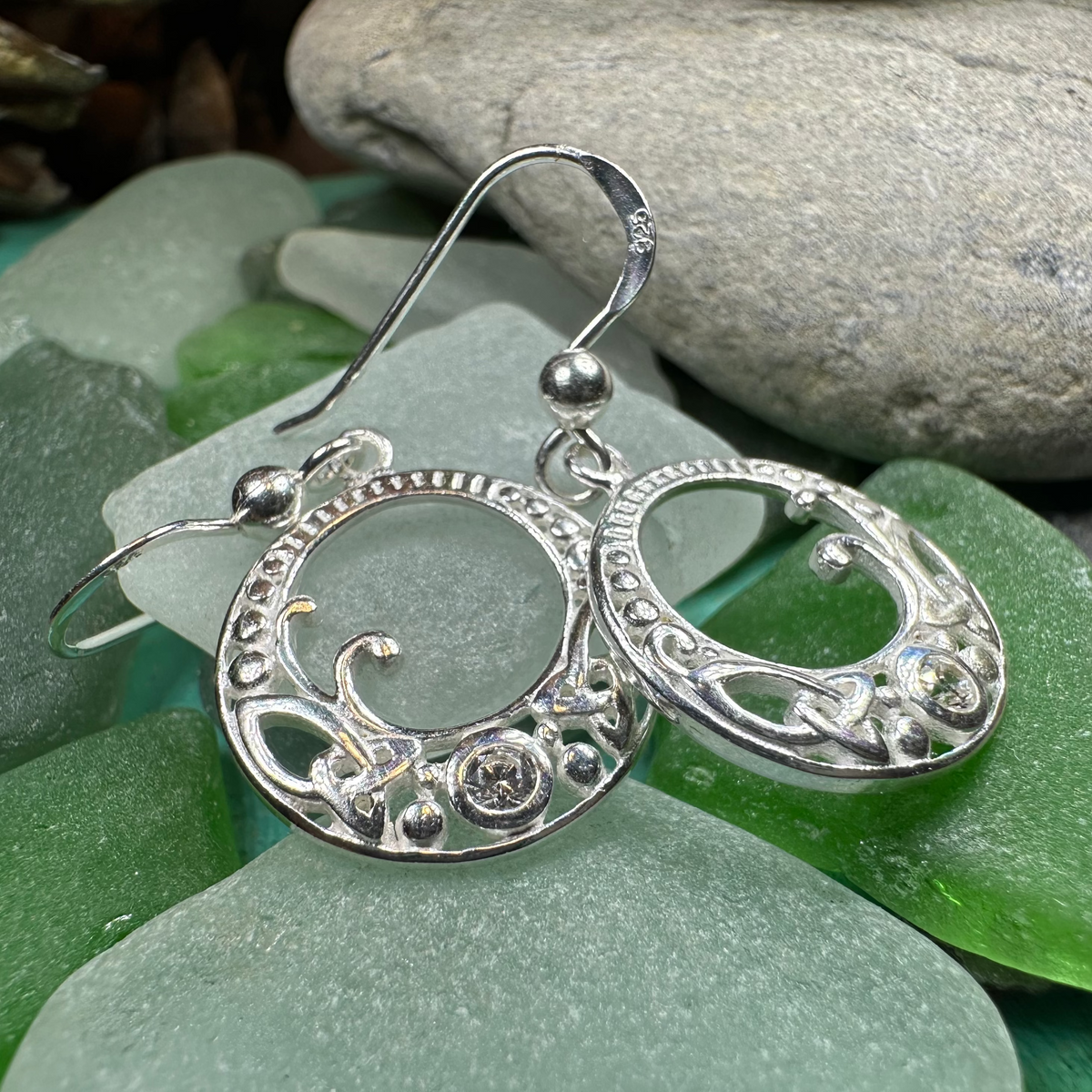 Zia Trinity Knot Earrings | Dangle Earrings | Wiccan Center