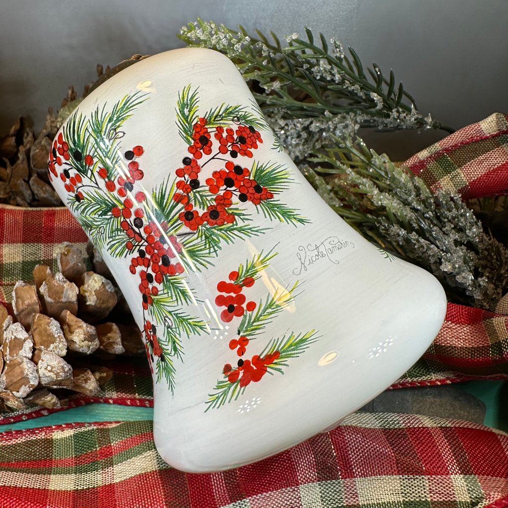 Winter Berries Cardinal Ornament | Gifts | Wiccan Center