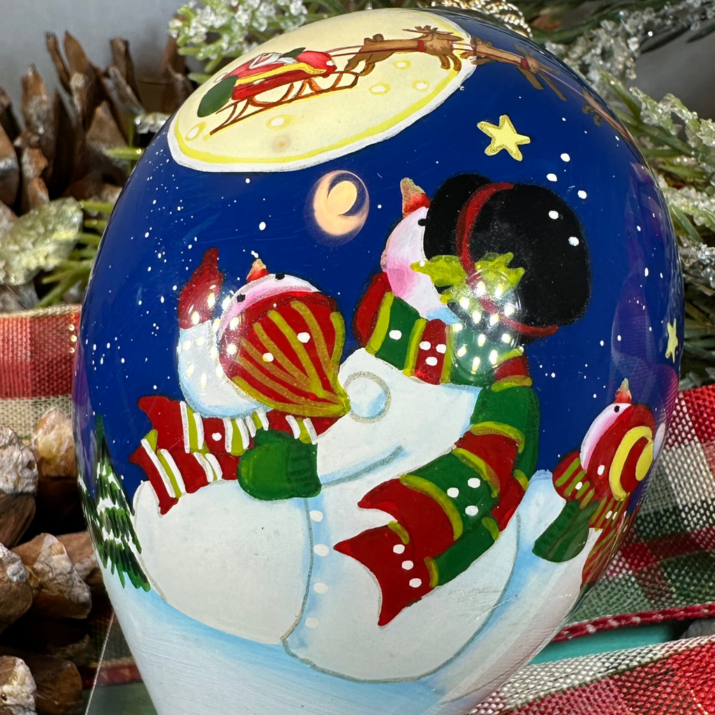 Christmas Eve Snowman Ornament | Gifts | Wiccan Center
