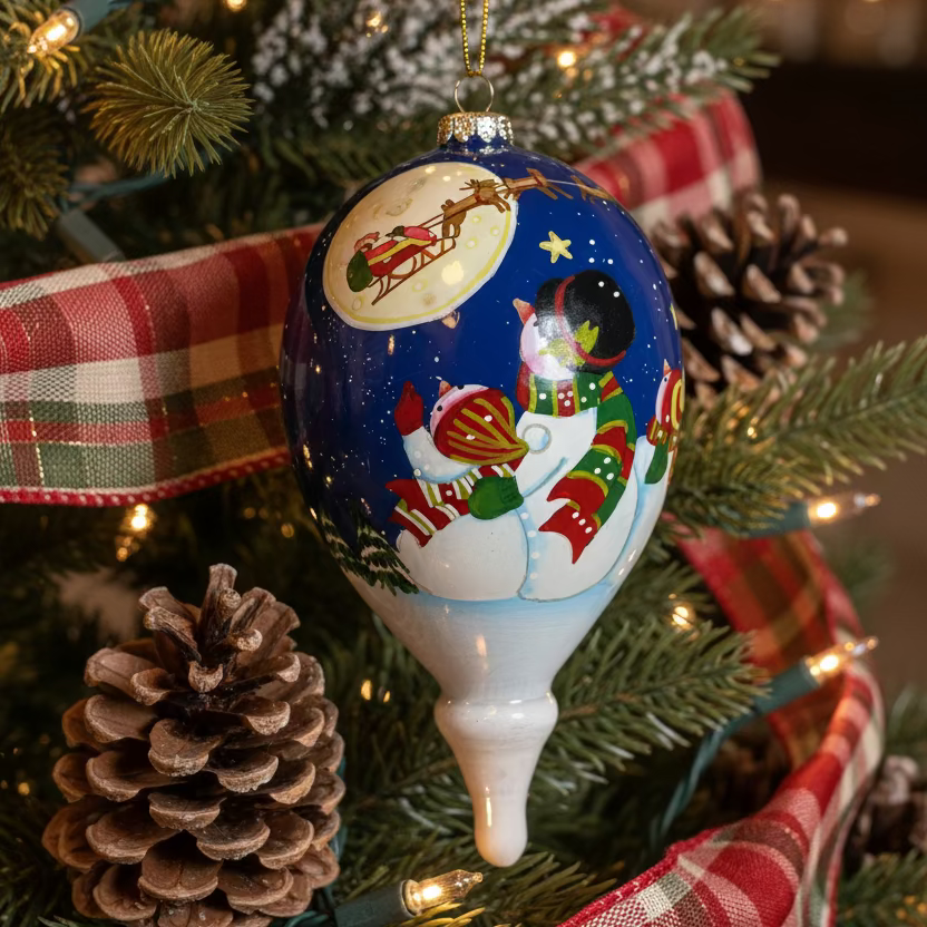 Christmas Eve Snowman Ornament | Gifts | Wiccan Center