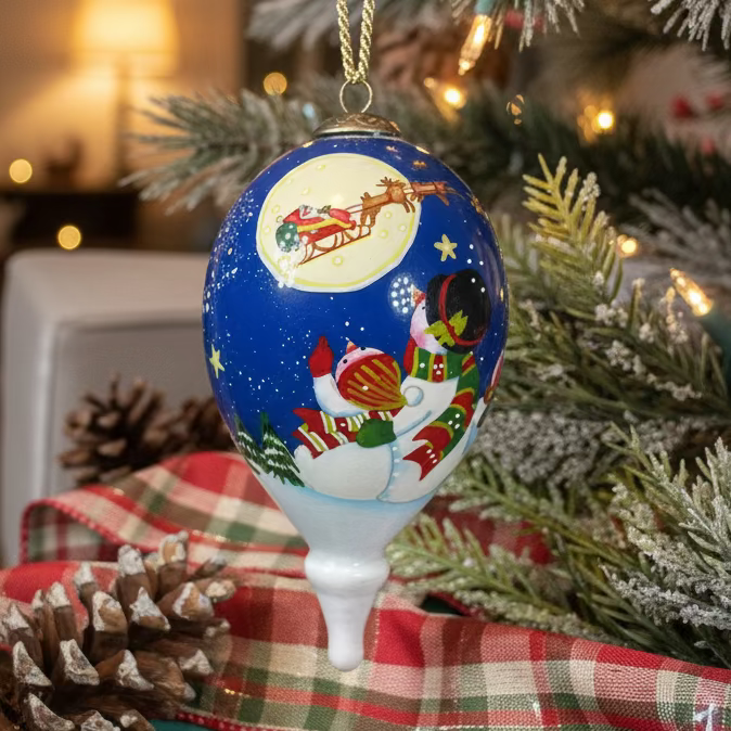 Christmas Eve Snowman Ornament | Gifts | Wiccan Center