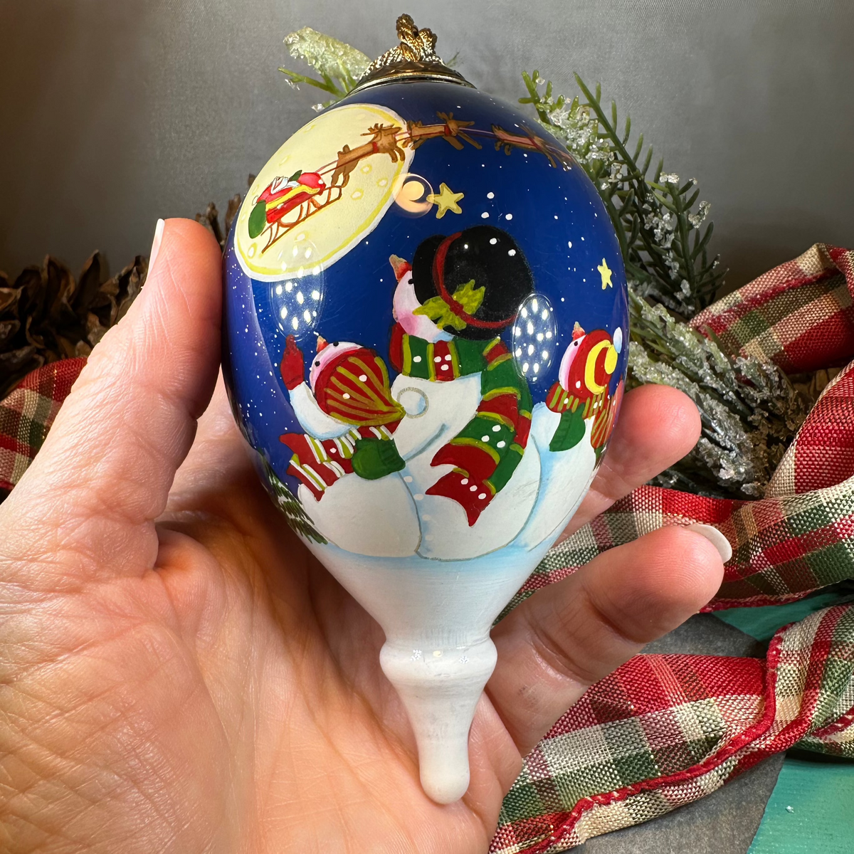 Christmas Eve Snowman Ornament | Gifts | Wiccan Center