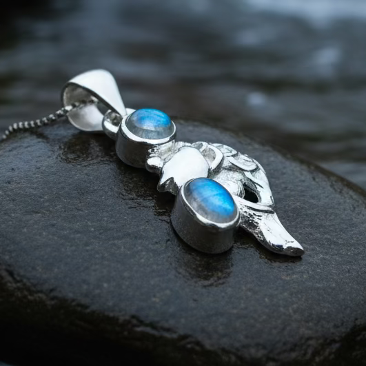 Fionn's Salmon of Knowledge Necklace | Pendant | Wiccan Center