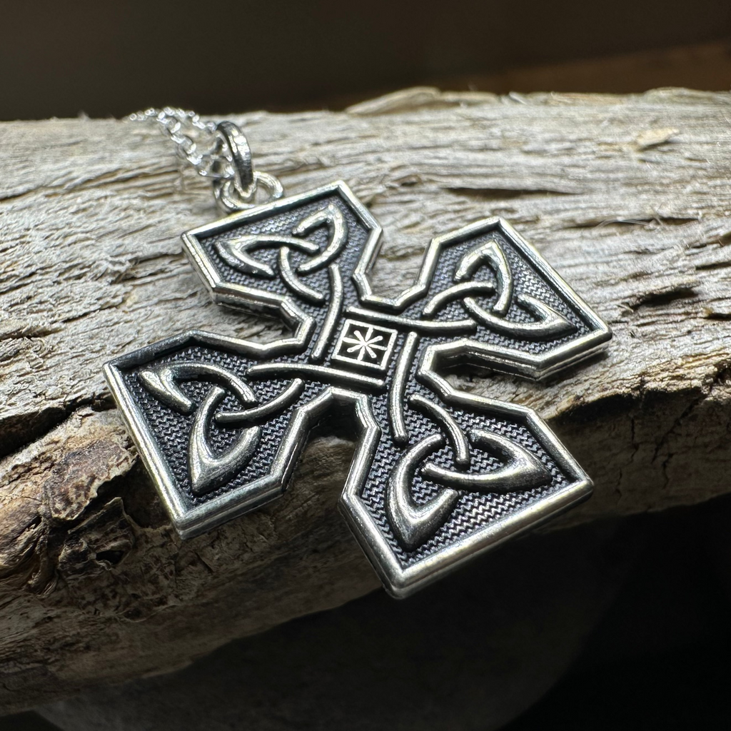 Ahenny Celtic High Cross Necklace | Pendant | Wiccan Center