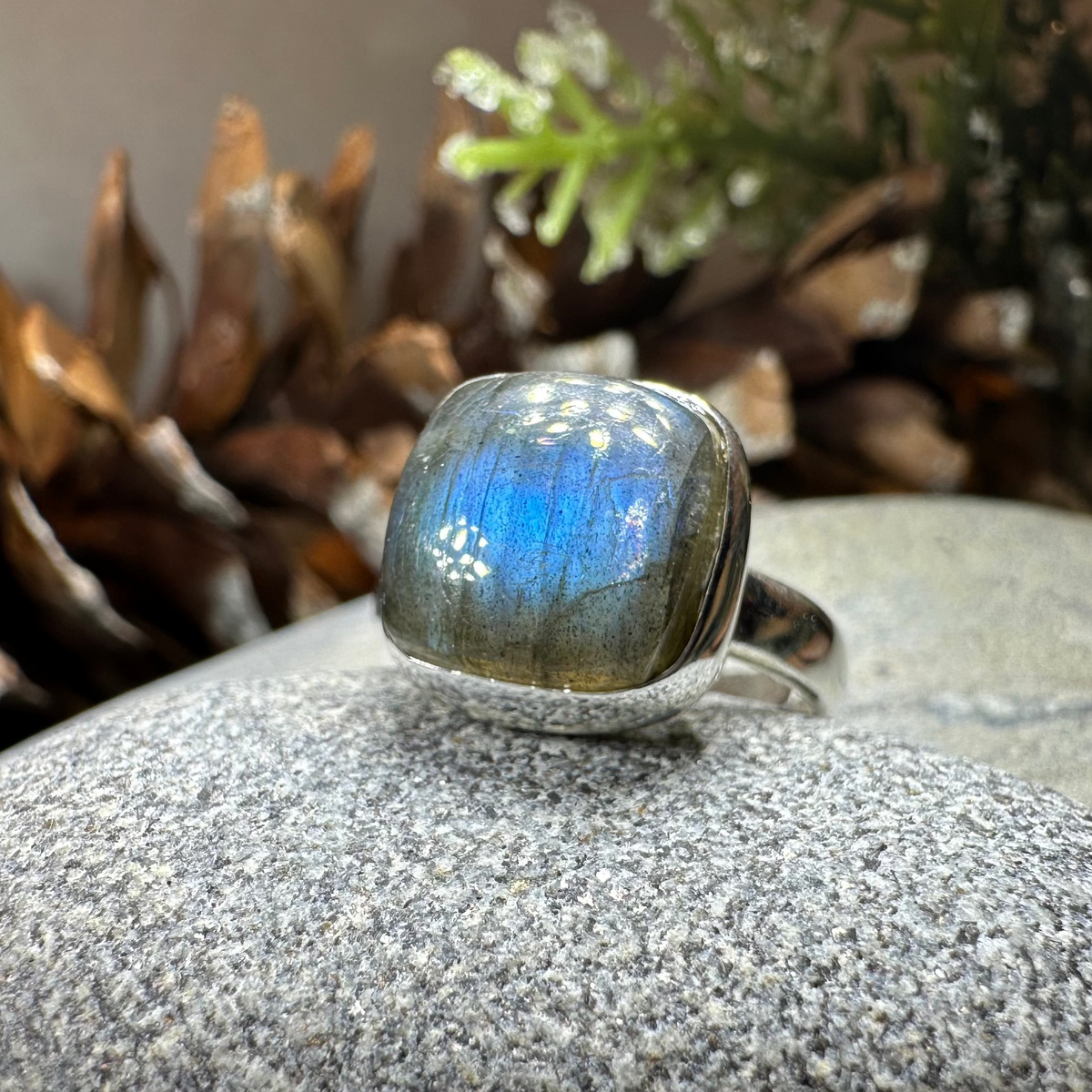 Celtic Twilight Labradorite Ring | Ring | Wiccan Center