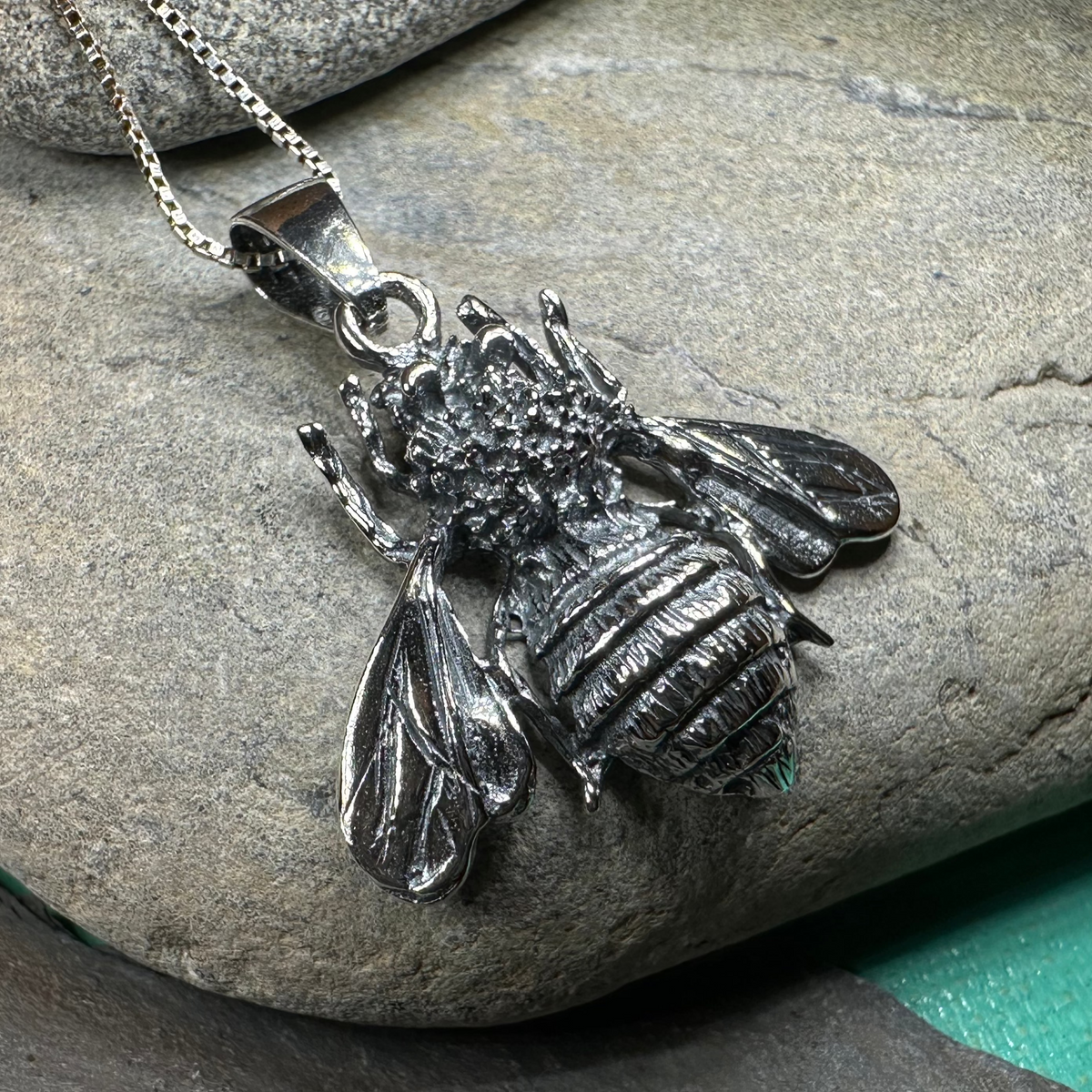 Bethany Realistic Bee Necklace | Pendant | Wiccan Center