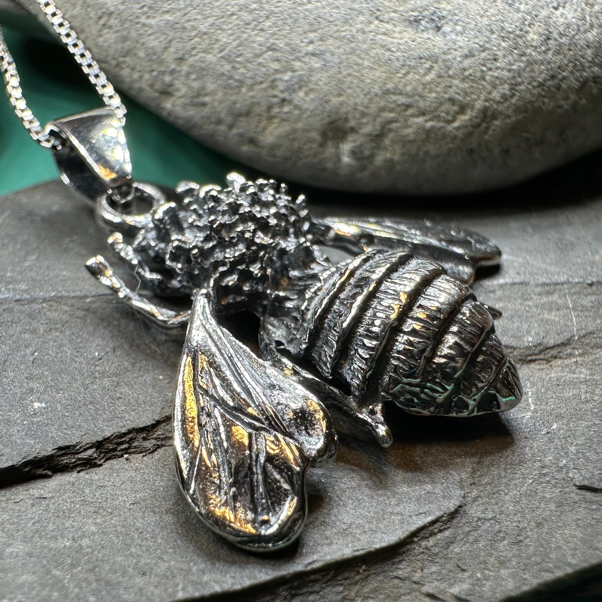 Bethany Realistic Bee Necklace | Pendant | Wiccan Center