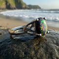 Celtic Magic Celtic Black Opal Ring | Ring | Wiccan Center
