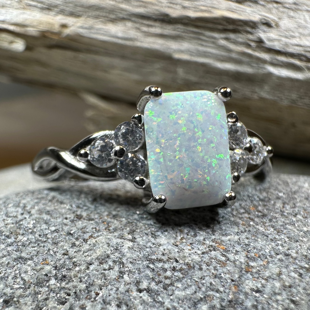 Minerva Opal Celtic Ring | Ring | Wiccan Center