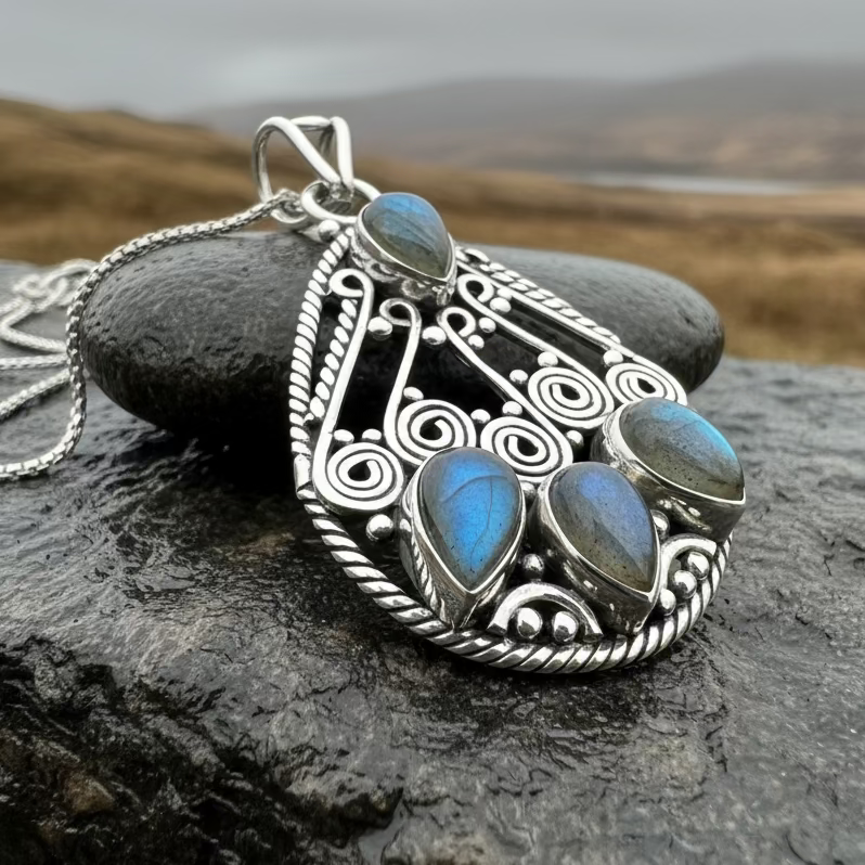 Sechnall Celtic Spiral Necklace | Pendant | Wiccan Center