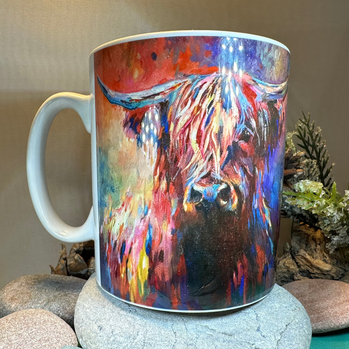 Sue Gardner Scottish Highland Cow Mug | Gifts | Wiccan Center