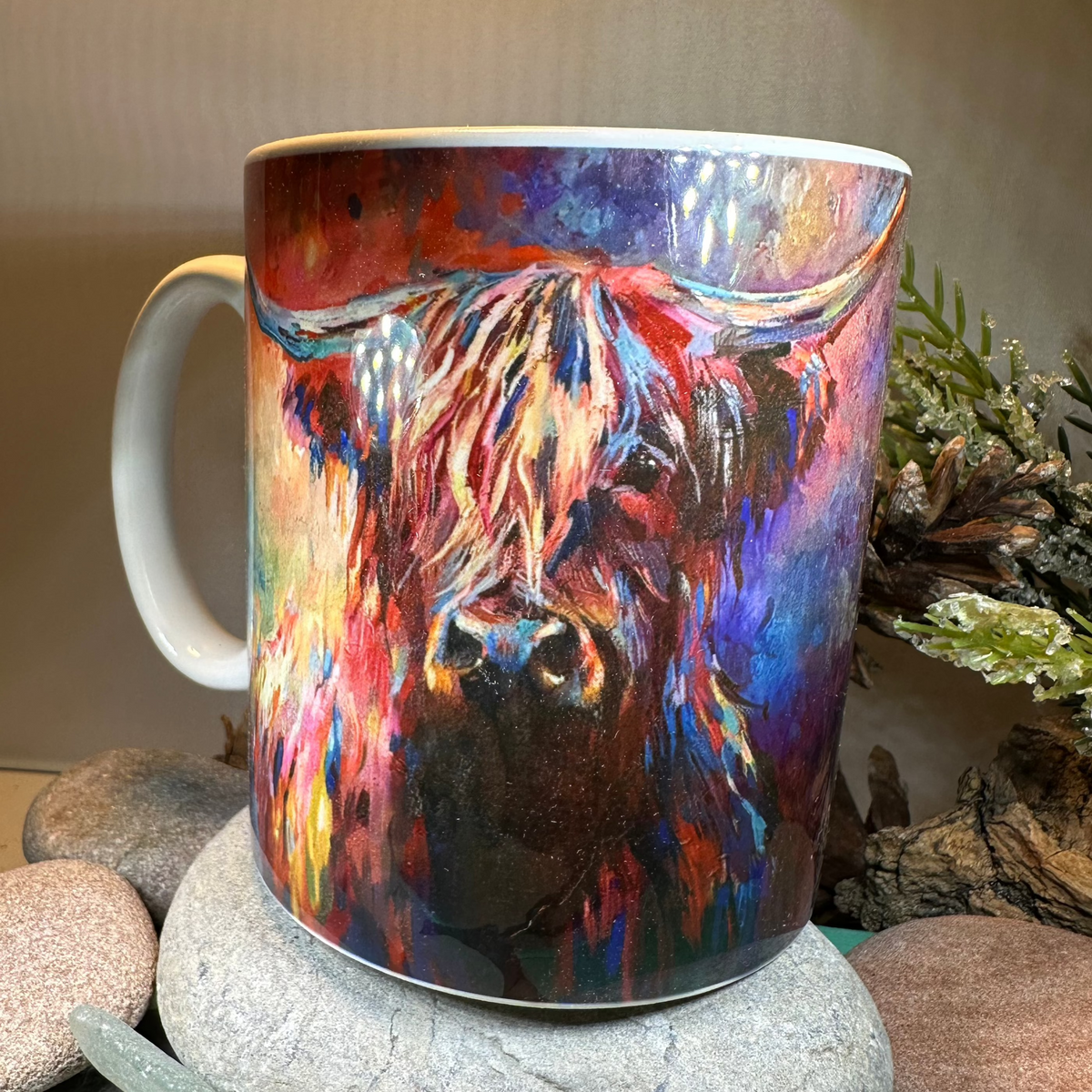 Sue Gardner Scottish Highland Cow Mug | Gifts | Wiccan Center
