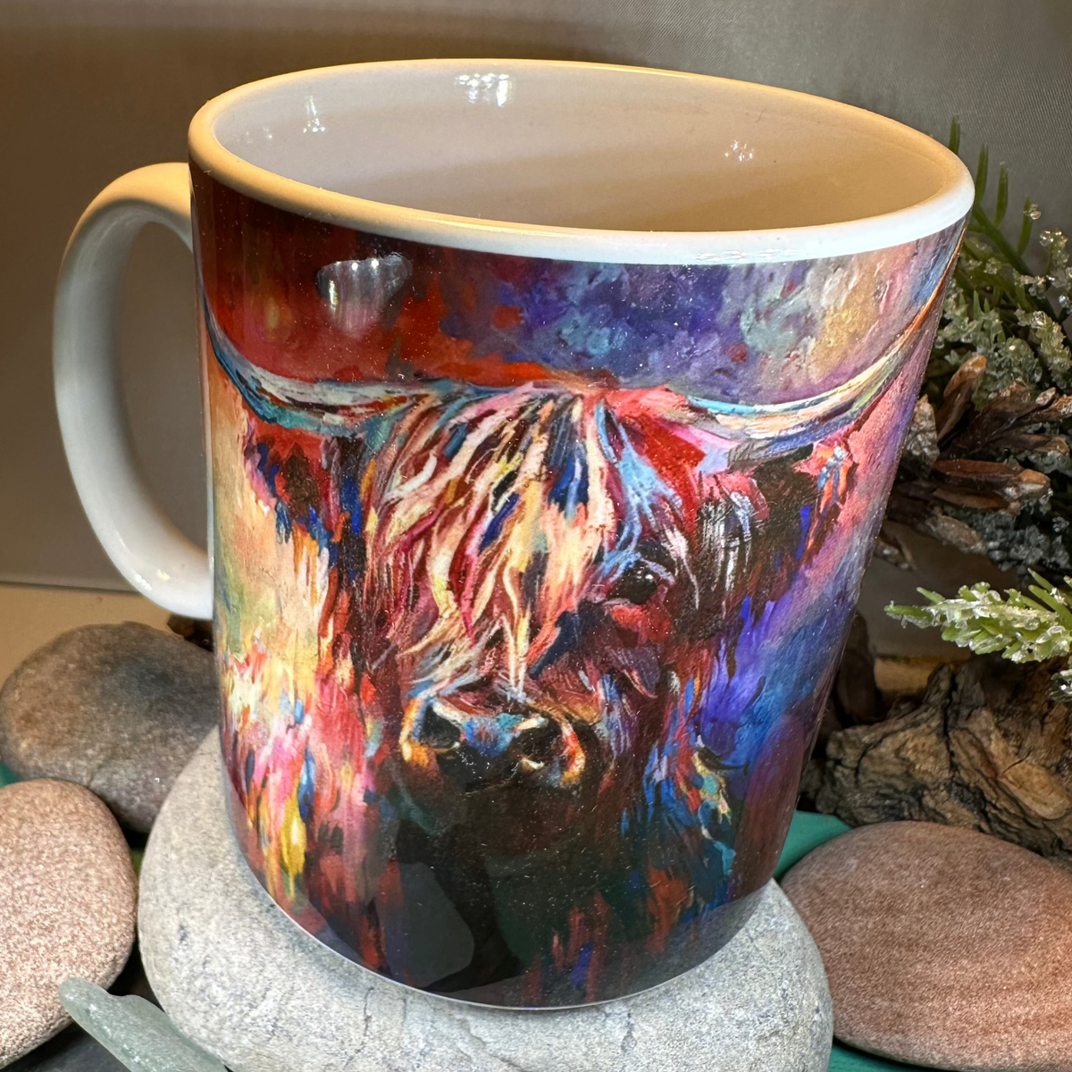 Sue Gardner Scottish Highland Cow Mug | Gifts | Wiccan Center