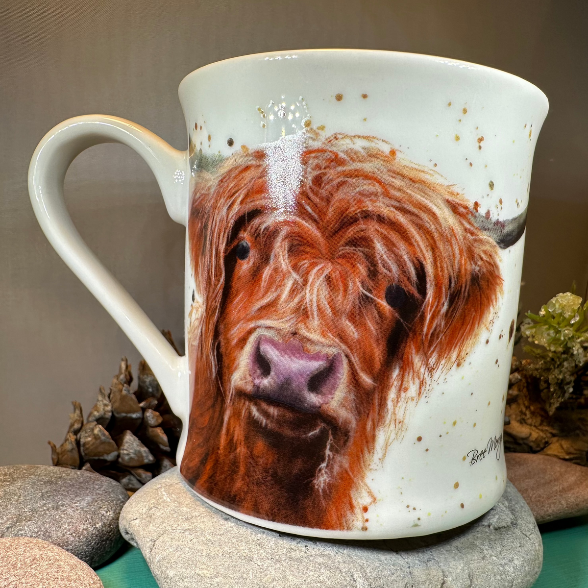 Bree Merryn Scottish Highland Cow Mug | Mugs | Wiccan Center