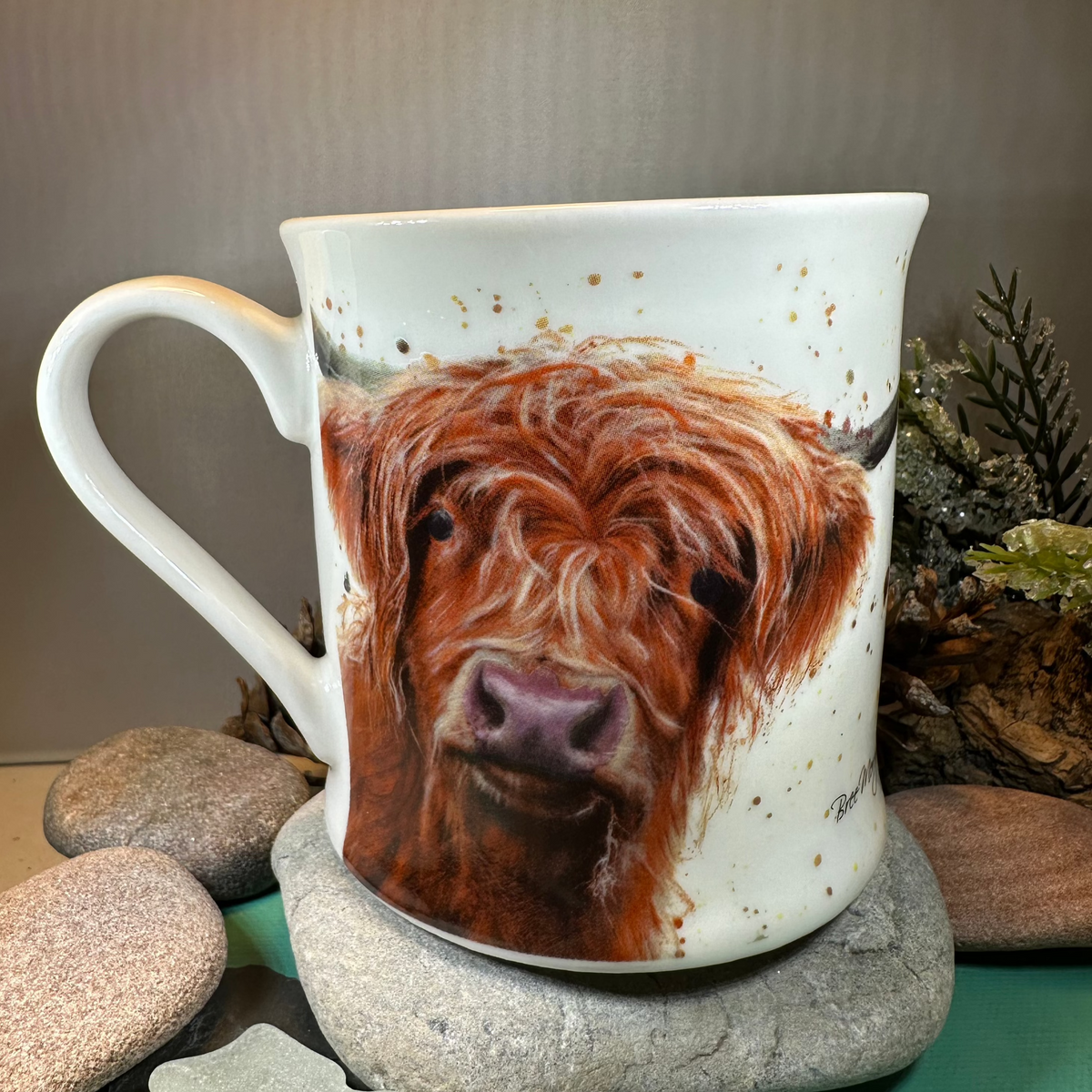 Bree Merryn Scottish Highland Cow Mug | Mugs | Wiccan Center