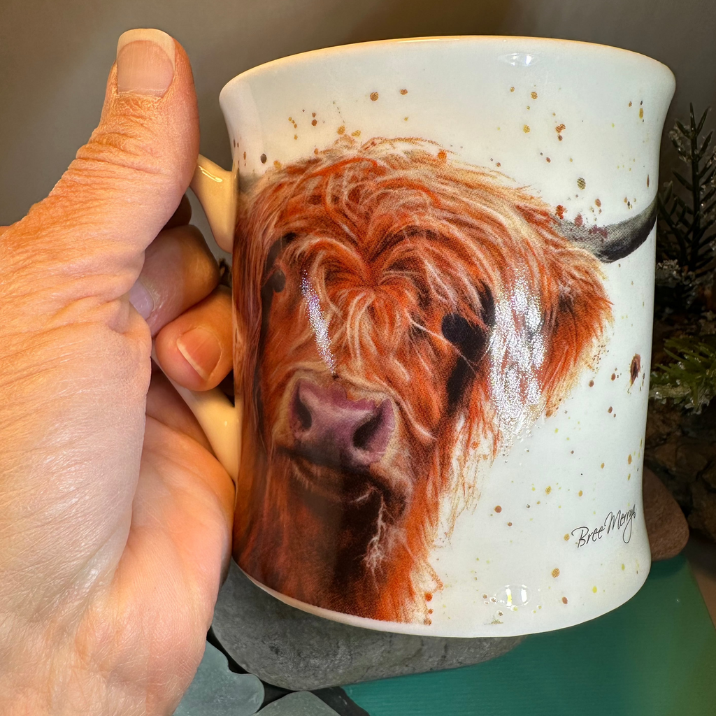Bree Merryn Scottish Highland Cow Mug | Mugs | Wiccan Center