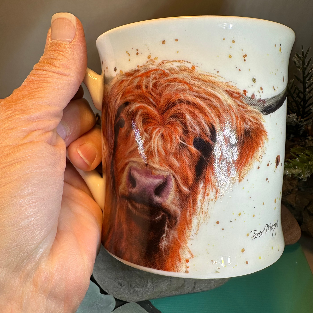 Bree Merryn Scottish Highland Cow Mug | Mugs | Wiccan Center