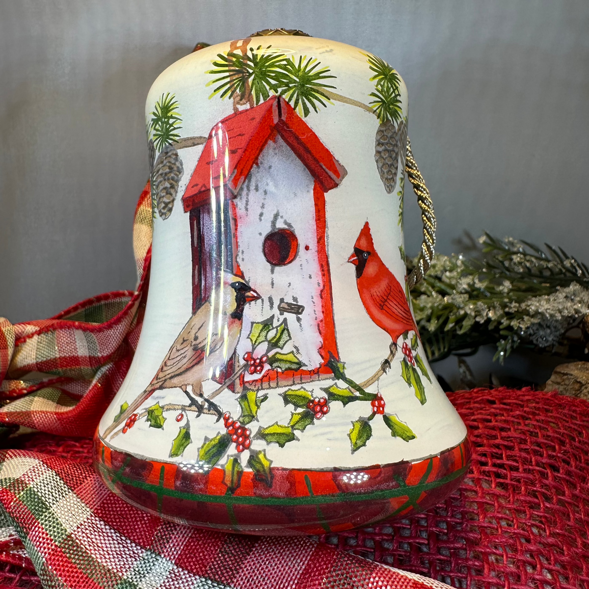 Scottish Home Tweet Home Cardinals Ornament | Gifts | Wiccan Center