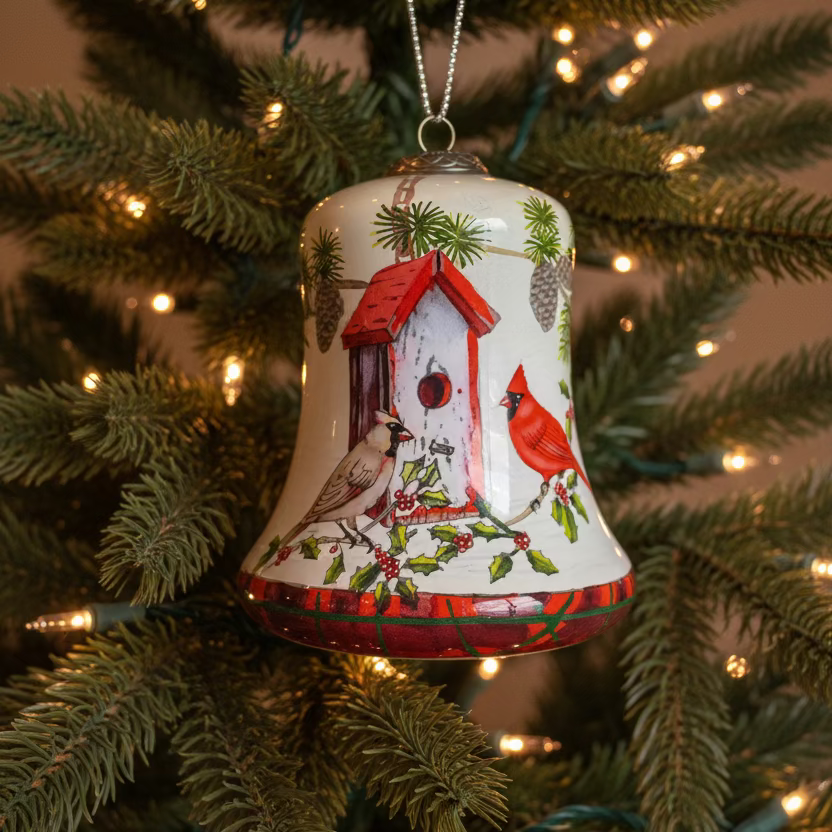 Scottish Home Tweet Home Cardinals Ornament | Gifts | Wiccan Center