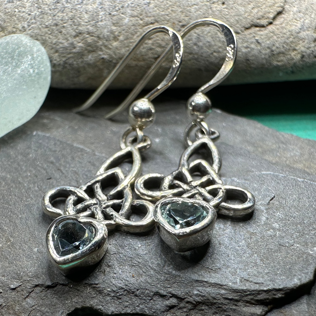 Brigid Celtic Knot Earrings | Dangle Earrings | Wiccan Center