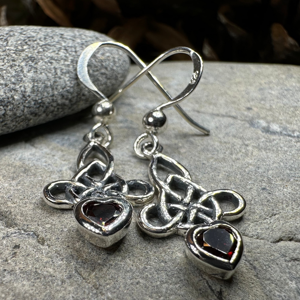 Brigid Celtic Knot Earrings | Dangle Earrings | Wiccan Center