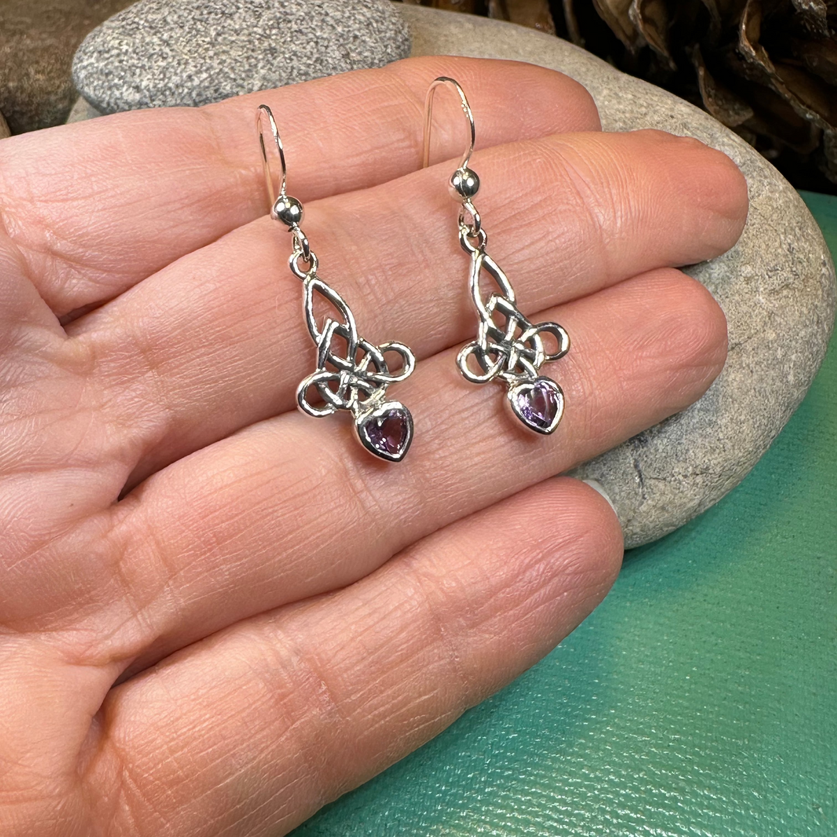 Brigid Celtic Knot Earrings | Dangle Earrings | Wiccan Center
