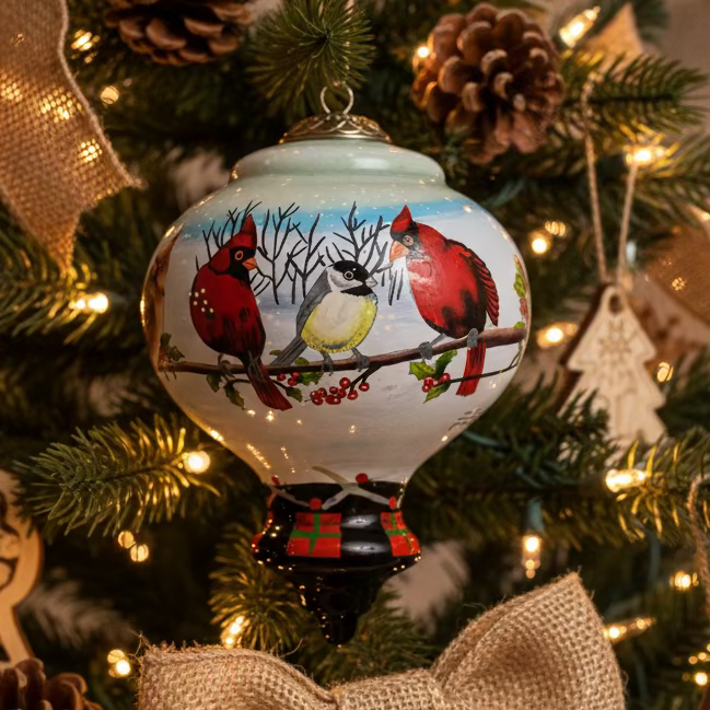 Friends Gather Cardinals Ornament | Gifts | Wiccan Center