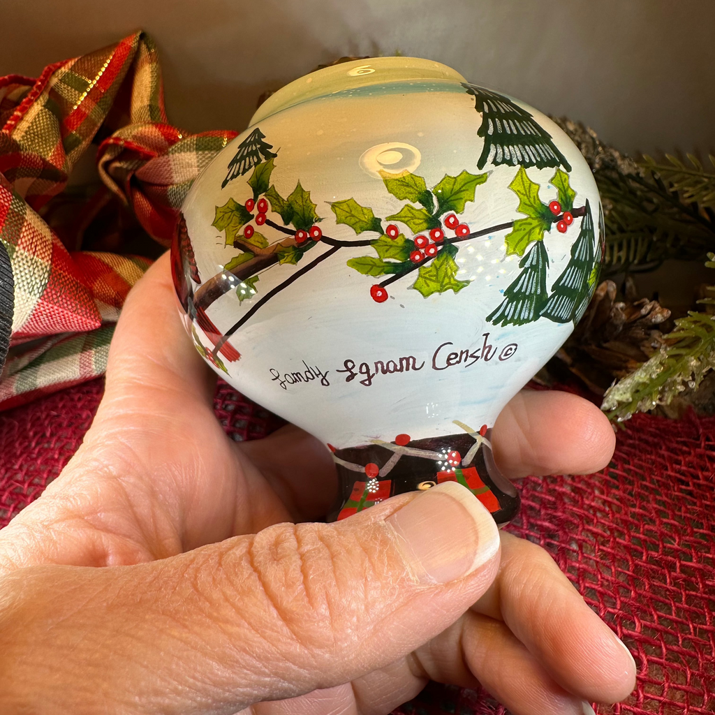 Friends Gather Cardinals Ornament | Gifts | Wiccan Center