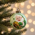 Happy Christmas Irish Santa Ornament - Handmade | Gifts | Wiccan Center