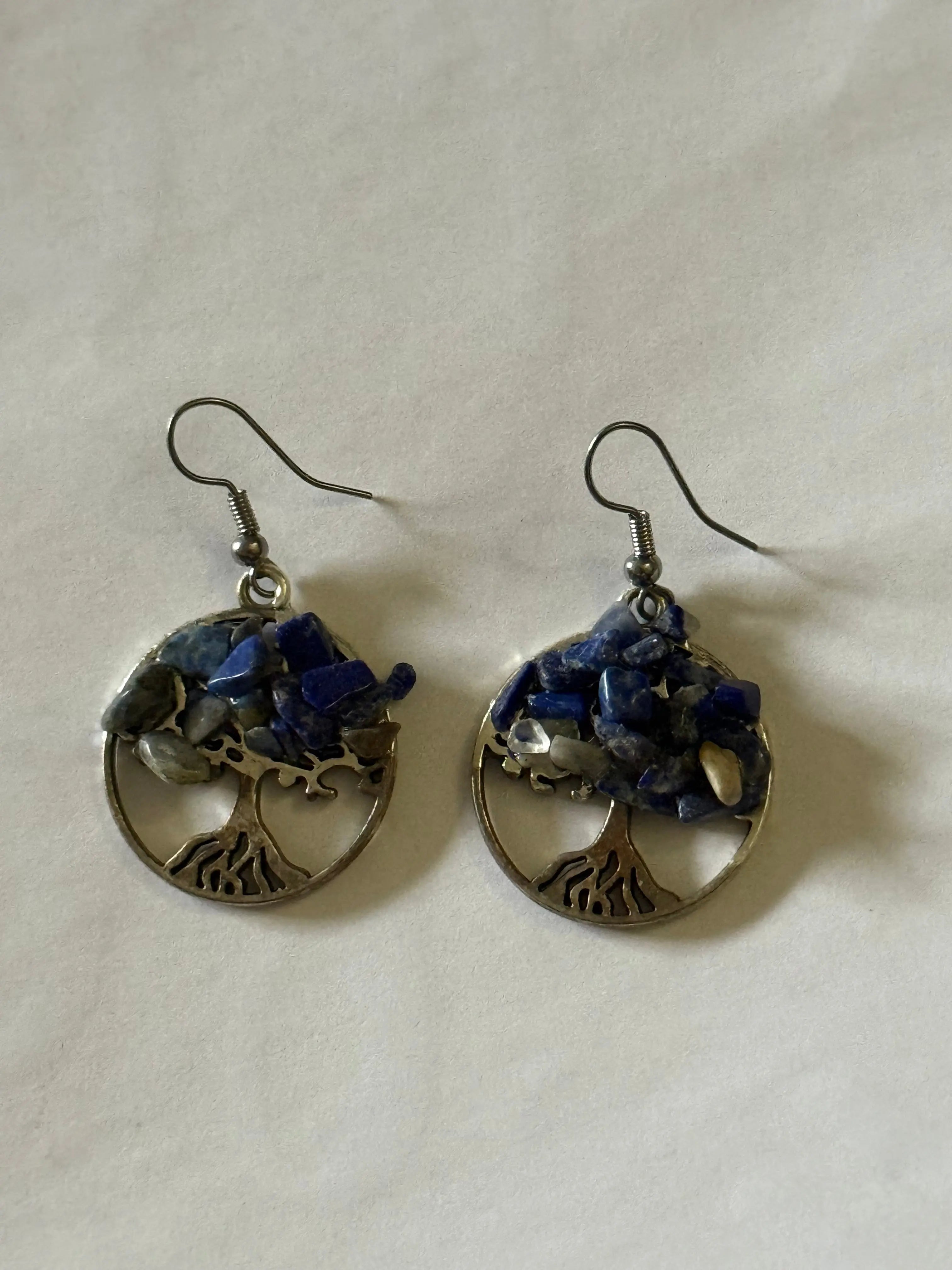 Gem Tree Earrings
