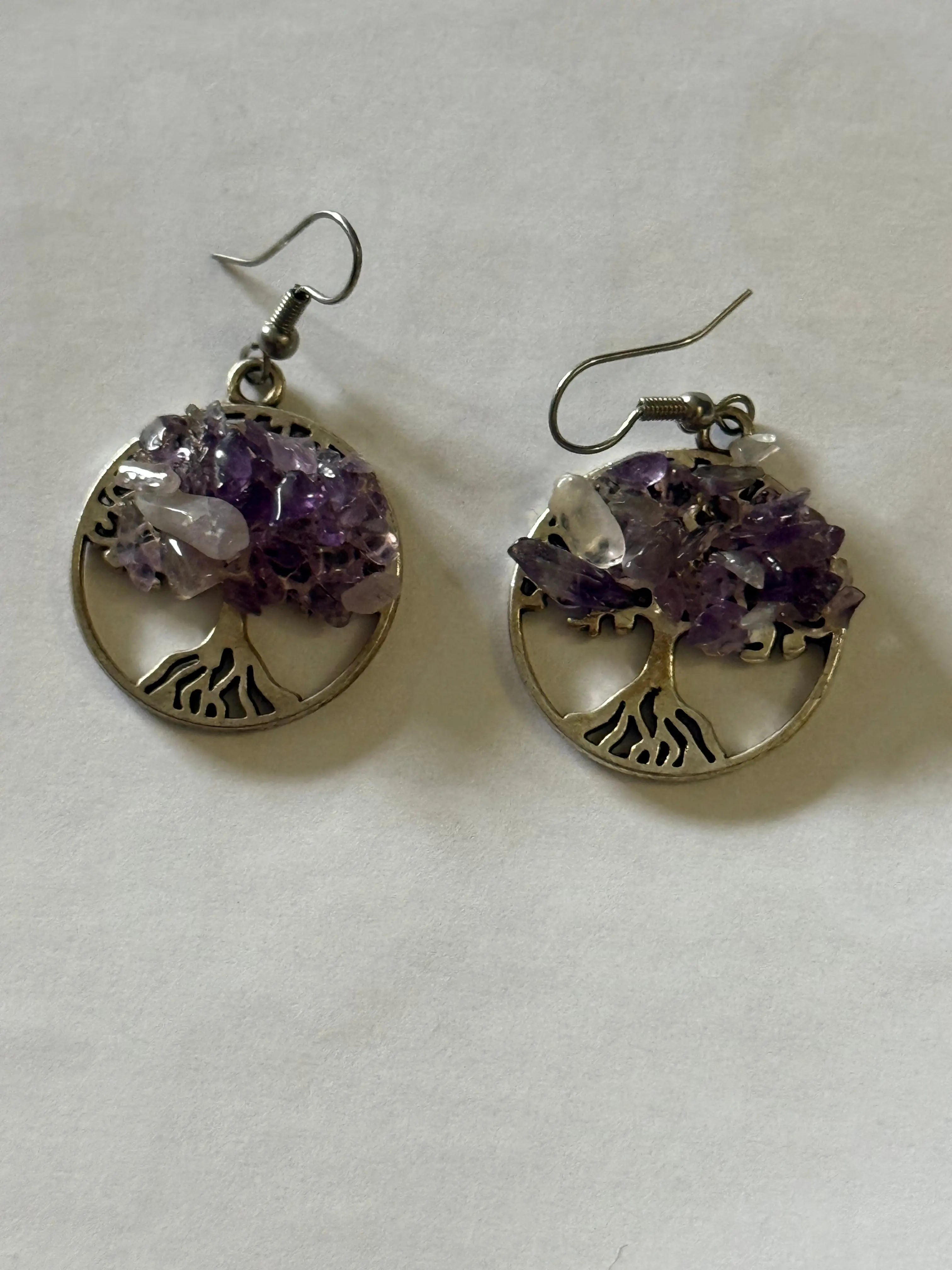 Gem Tree Earrings | Earrings | Wiccan Center