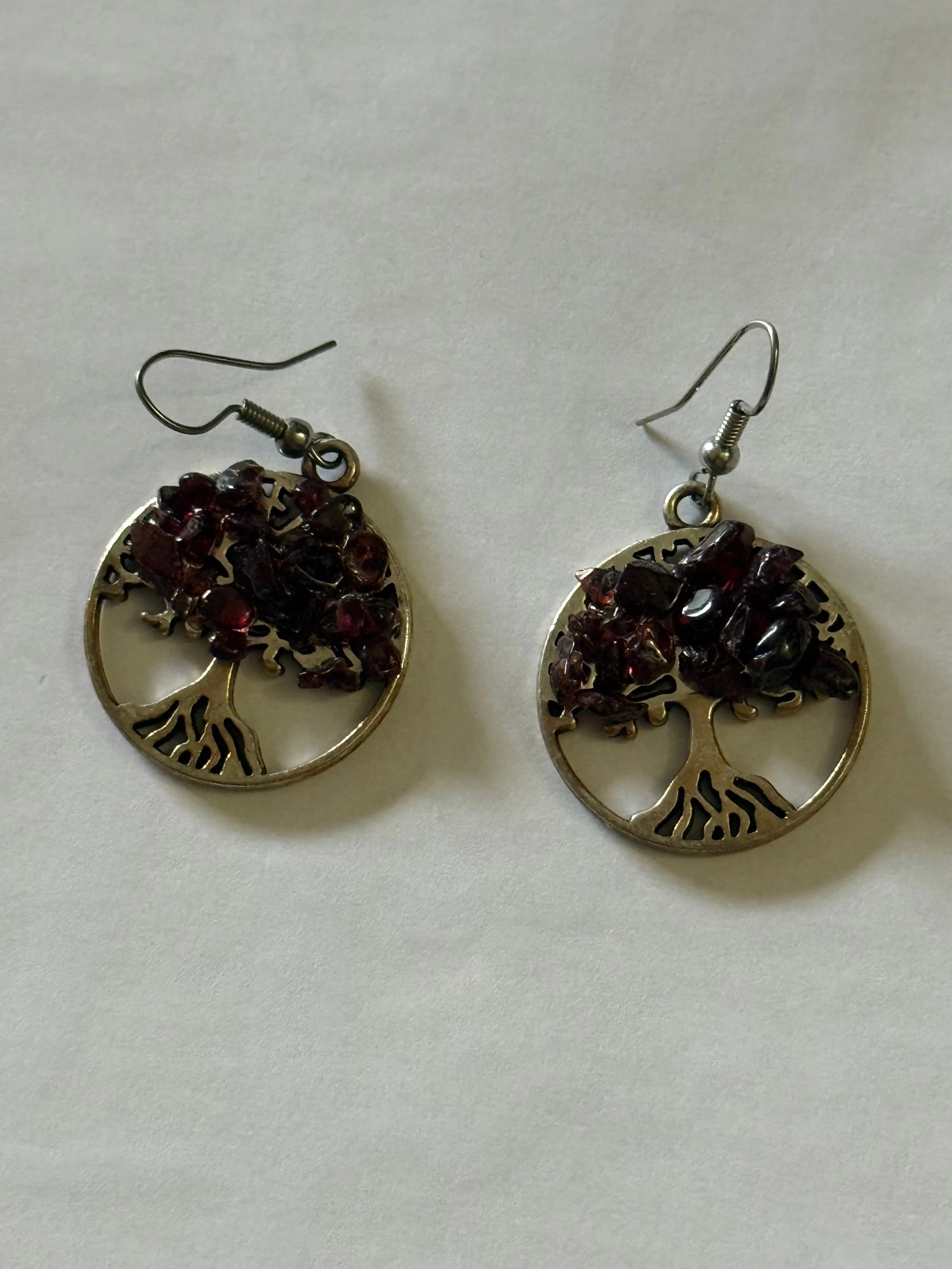 Gem Tree Earrings | Earrings | Wiccan Center