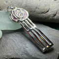 Mackintosh Beauty Rose Necklace - Made in Scotland | Pendant | Wiccan Center